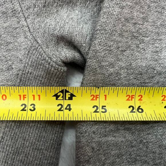 NFL Team Apparel STEELERS Football Hoodie Size XL Gray, Embroidered Puffy Logo - Picture 11 of 13